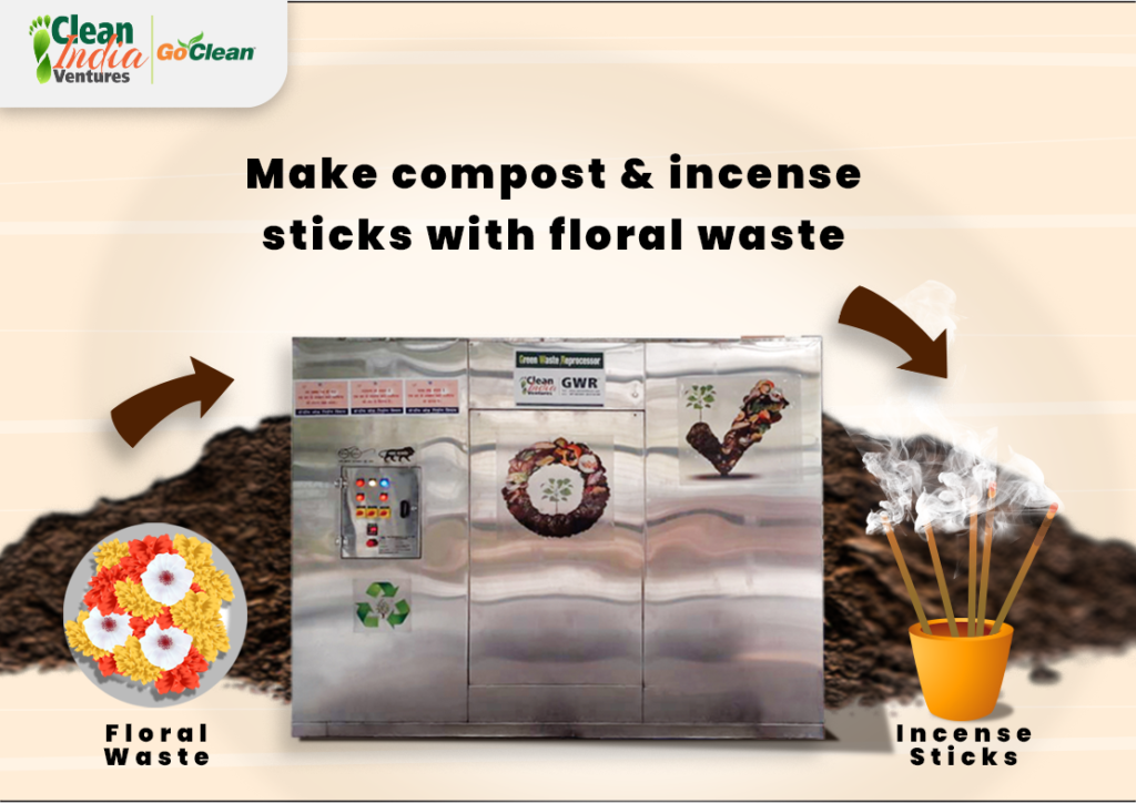 flower waste recyling